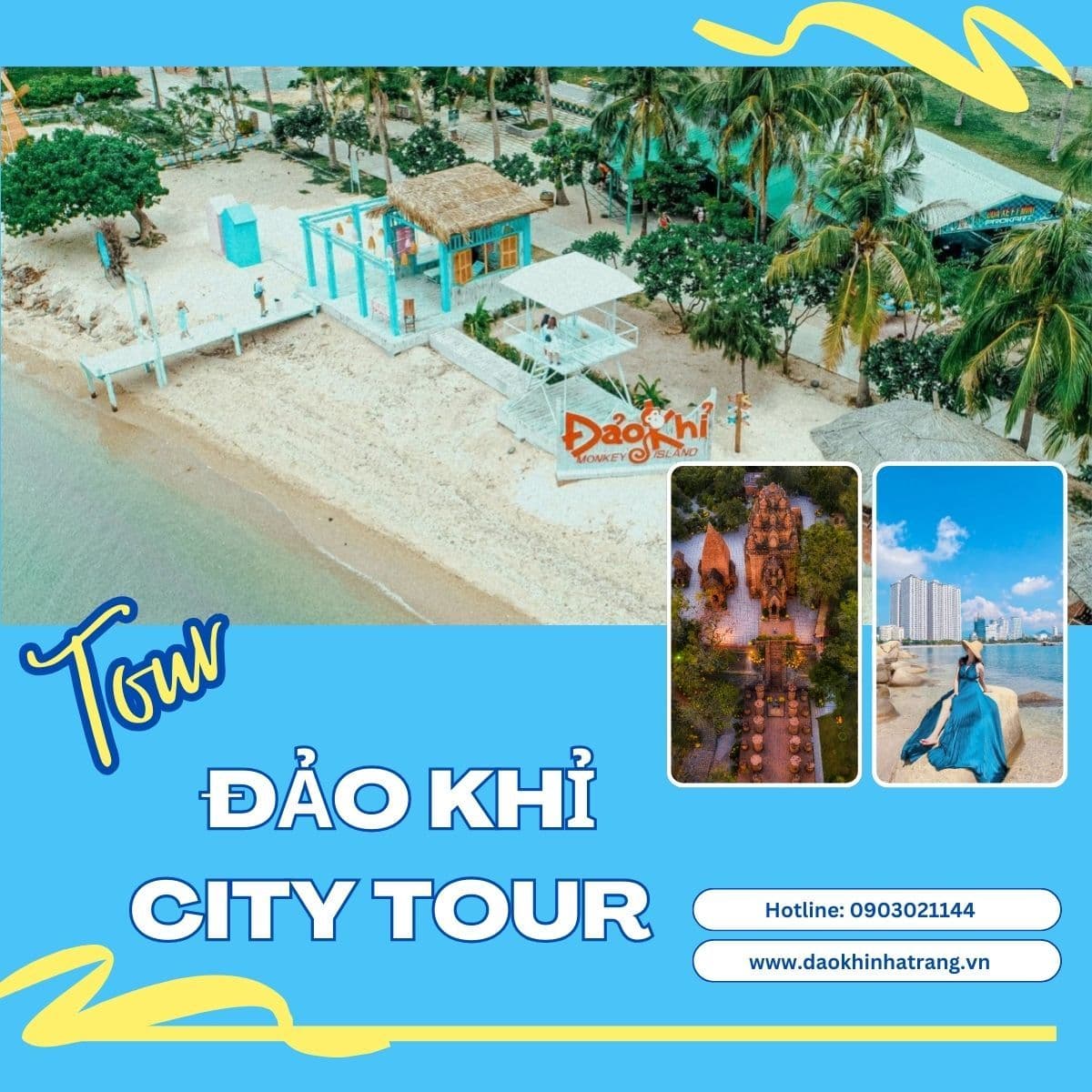 Tour Đảo Khỉ City Tour 
