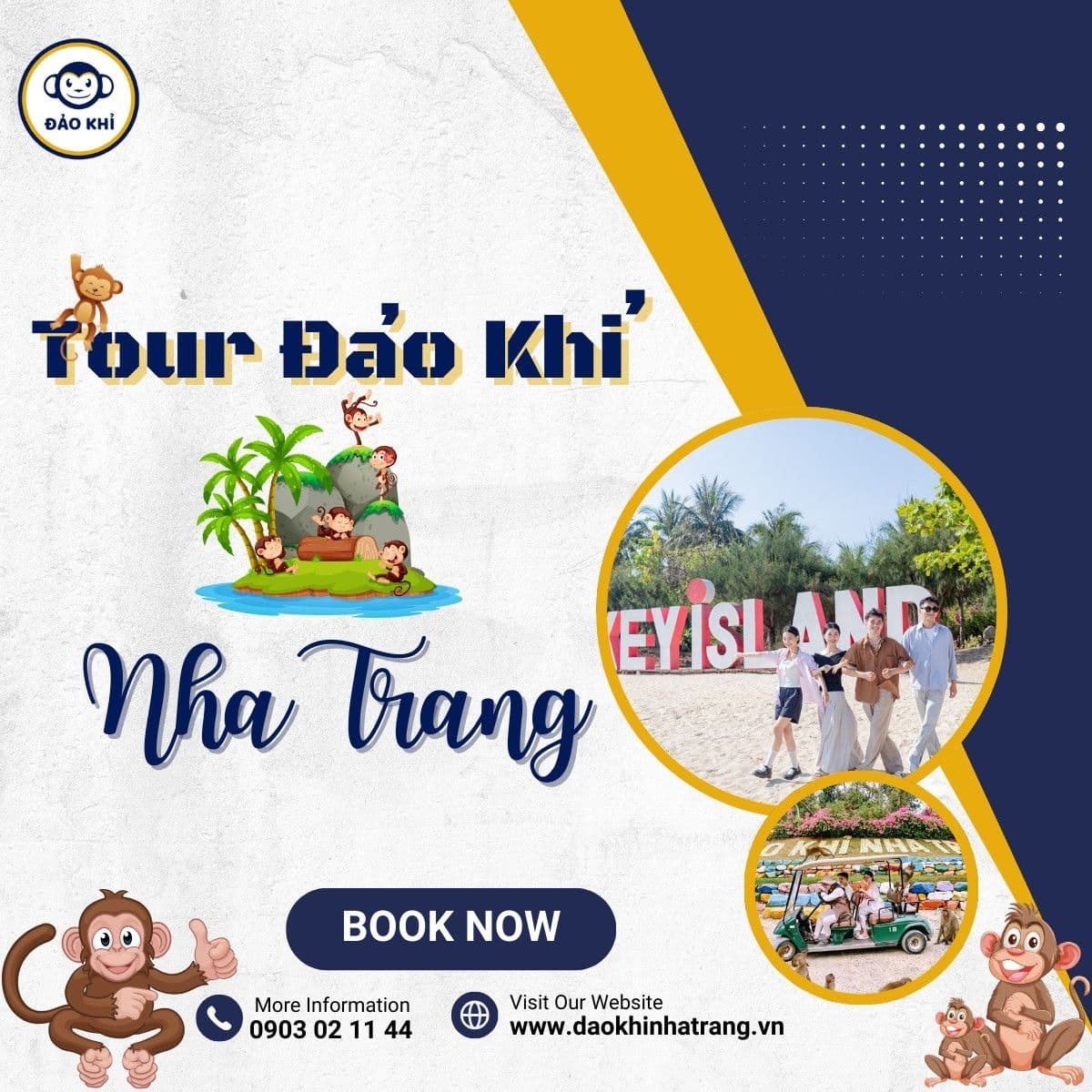 Tour Đảo Khỉ Nha Trang